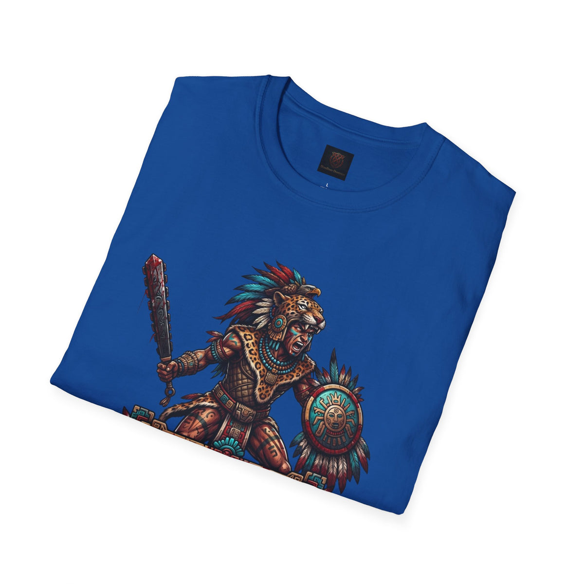 Aztec Warrior T-Shirt – 'Blood of My Ancestors' Graphic Tee