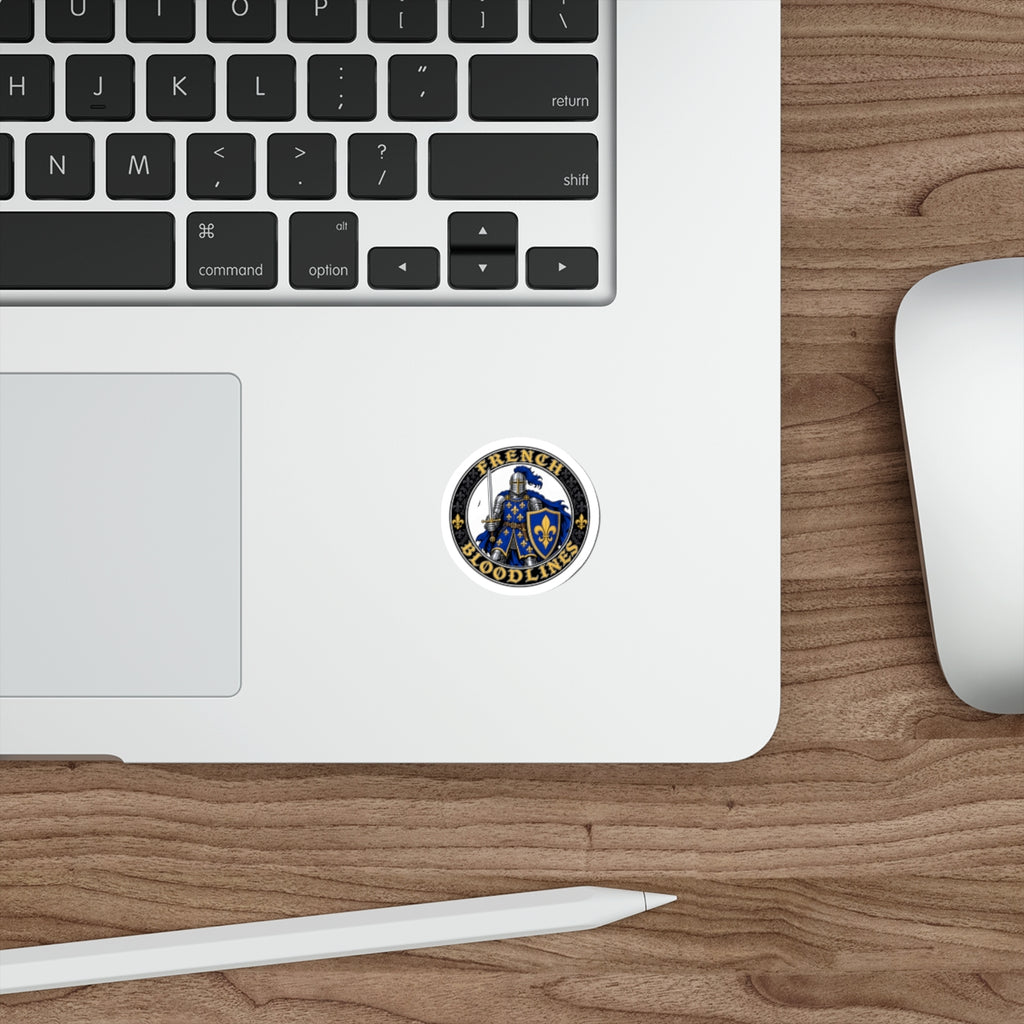 French Bloodlines Knight Crest Sticker